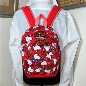 Vintage Amazing  Hello Kitty Red Backpack
